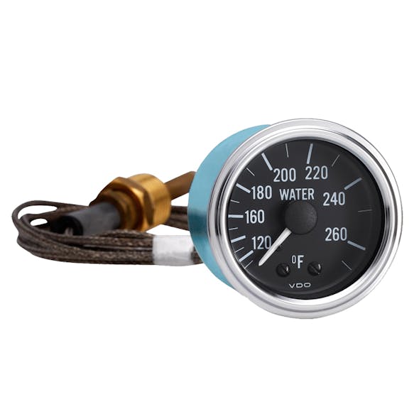 Semi Truck Mechanical Water Temperature Gauge With Capillary Series 1
