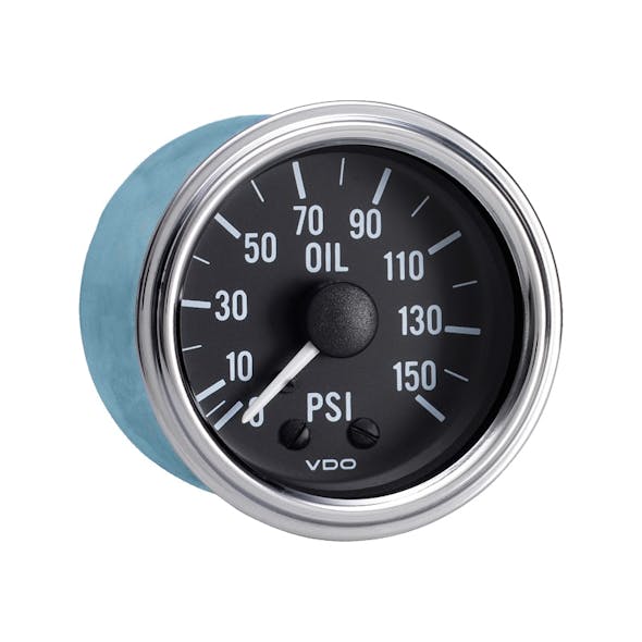 Semi Truck Mechanical Oil Pressure Gauge Kit Series 1 150 PSI