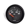 Semi Truck Electrical Oil Temperature Gauge Vision Black