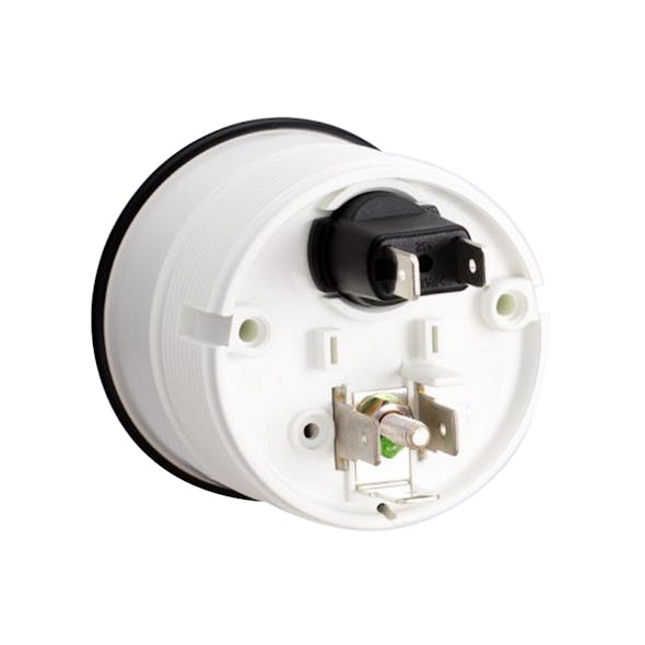 Semi Truck Electrical Water Temperature Gauge Vision Back