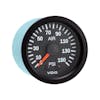 Semi Truck Mechanical Air Pressure Gauge Vision Black