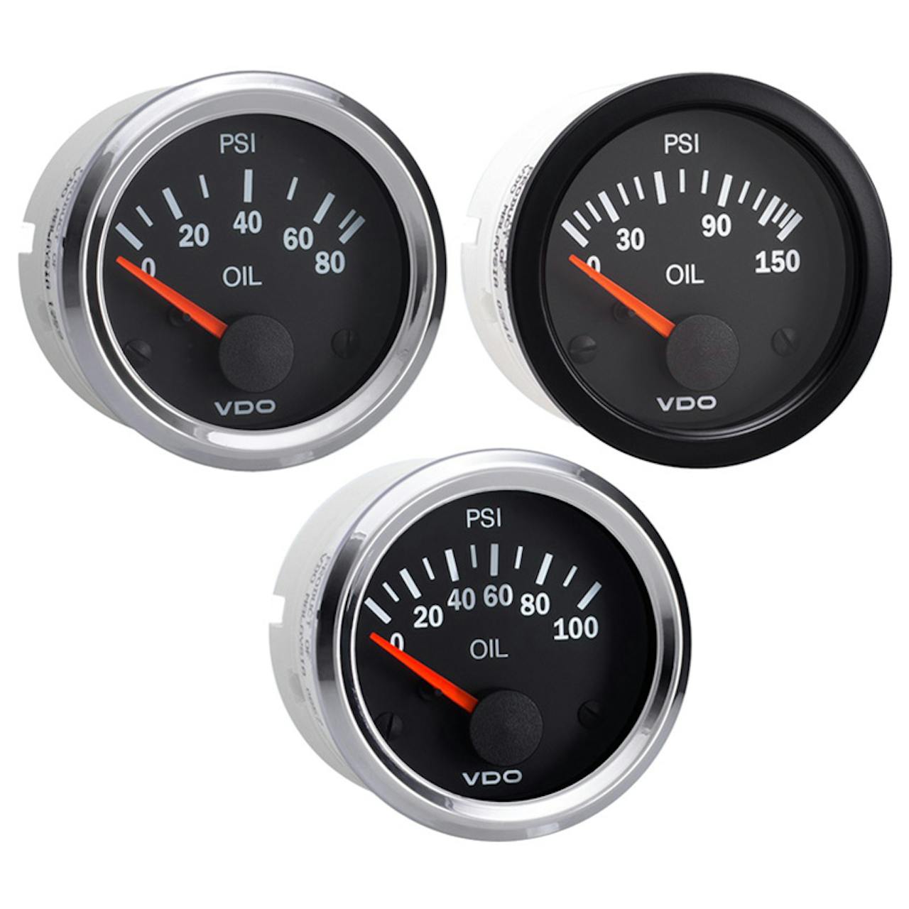Semi Truck Electrical Outside Temperature Gauge Kit Vision Black - Raney's  Truck Parts