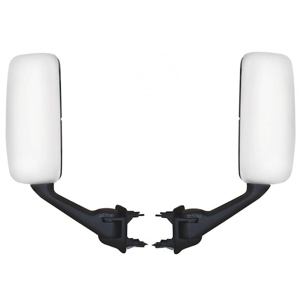 Kenworth T600 T660 T800 Chrome Heated Mirror Assembly Back