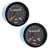 Semi Truck Mechanical Boost Gauge Vision Black
