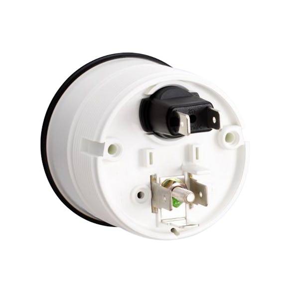 Semi Truck Electrical Fuel Level Gauge Vision Black Back