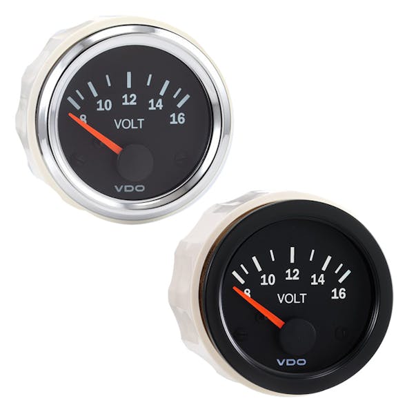 Semi Truck Electrical Voltmeter Gauge Vision
