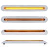 Freightliner 2005 & Up Mirror Cover LED GLO Light Bar Amber