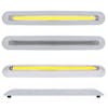 Freightliner 2005 & Up Mirror Cover LED GLO Light Bar Clear Amber