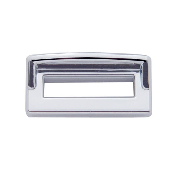 Peterbilt Chrome Plastic Toggle Switch Label Cover With Visor