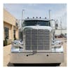 Peterbilt 365 388 389 Rolled End Square Bumper On White Truck