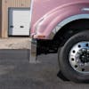 Kenworth T880 18" 1 Piece Replacement Bumper Side View