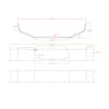 Kenworth T880 Replacement Bumper Dimensions