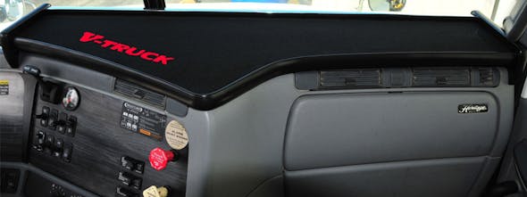 Freightliner Columbia Century Coronado V-Truck Custom Dashboard System Long Shelf