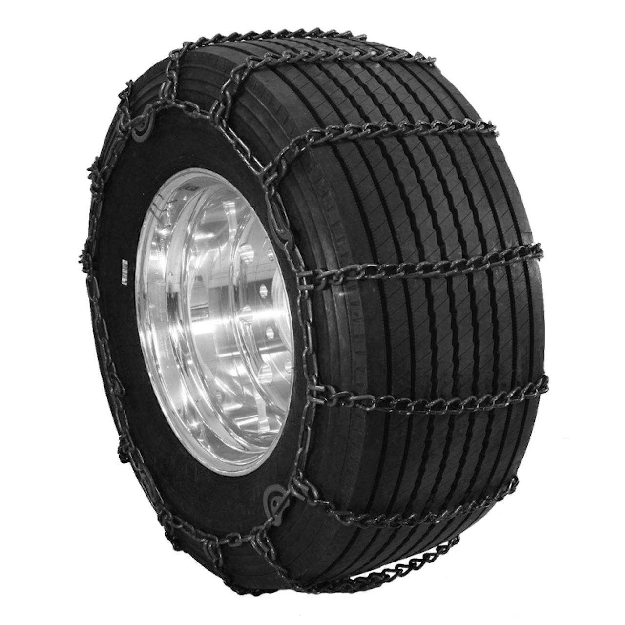 11-24.5 Tire Chains Dual Round Twisted