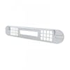 Freightliner Cascadia Chrome Center Instrument Cover Angle View