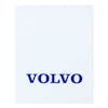 Volvo Logo White Mud Flap 24" x 30"