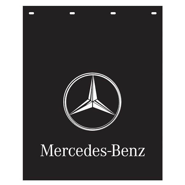 Polyguard Mud Flap Mercedes-Benz Logo 24" x 30" Single