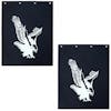 Eagle Mud Flap 24" x 30" (Black, Pair)