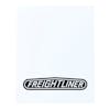 Polyguard Mud Flap Freightliner Logo 24" x 30" (White w/ Black)