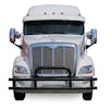Peterbilt 587 Tuff Guard Grill Guard (Black Steel; Installed)