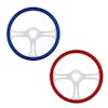 18" "Blade" Steering Wheel With Chrome Spokes
