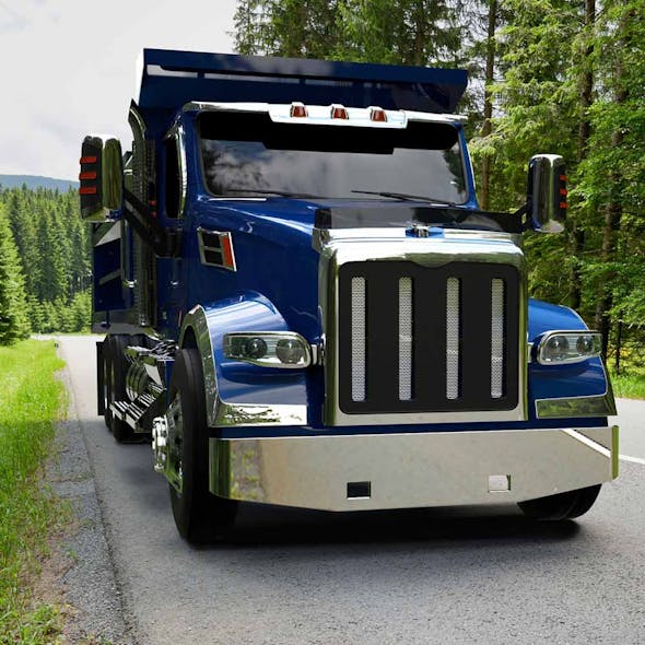 Peterbilt 567 Black Vinyl Belmor Winterfront Example