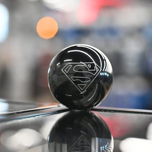 Superman Logo Shift Knob Black 1