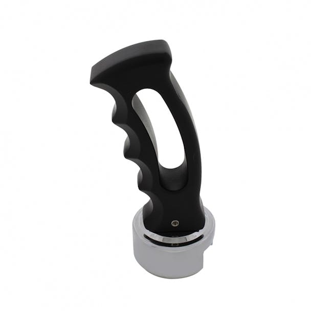Slot Style Pistol Grip Shift Knob - Black - 13/15/18 Speed Adaptor