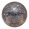 Nostalgic Glitter Air Brake Knob - Clear Trailer Engraving