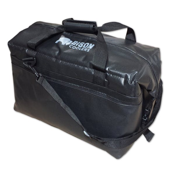 Black Bison 12 Can - SoftPak Cooler Bag - Bison Coolers