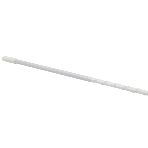 RoadPro Platinum Series White Fiberglass CB Antenna Whip