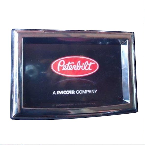 Lifetime Chrome Peterbilt GPS Chrome Cover 2012 And Newer 