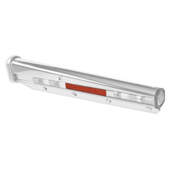 Hellcat Straight Spring Loaded Mud Flap Brackets - Stainless Steel