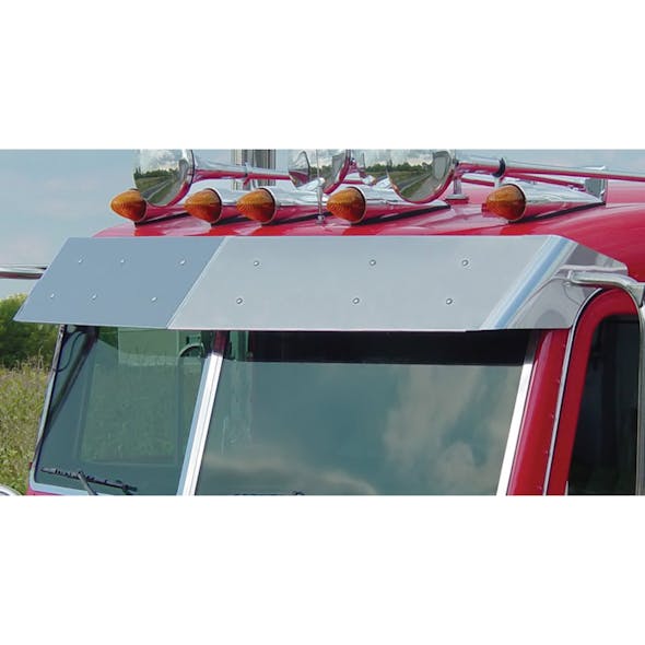 Peterbilt Flat Top Drop 11" Visor