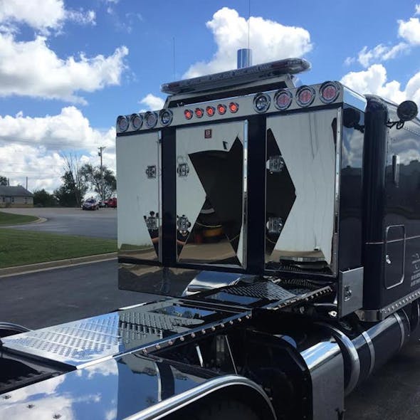 Enclosed 3 Door Aluminum Fleet Rack By Brunner Fabrication