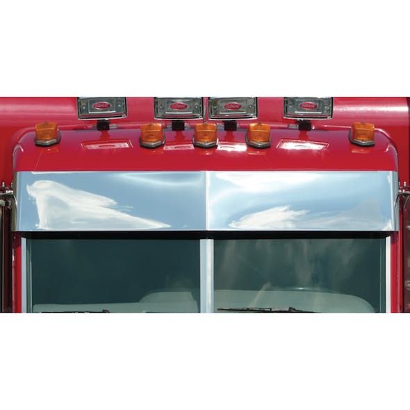 Peterbilt Ultracab 10.5" Blind Mount Darwin Visor