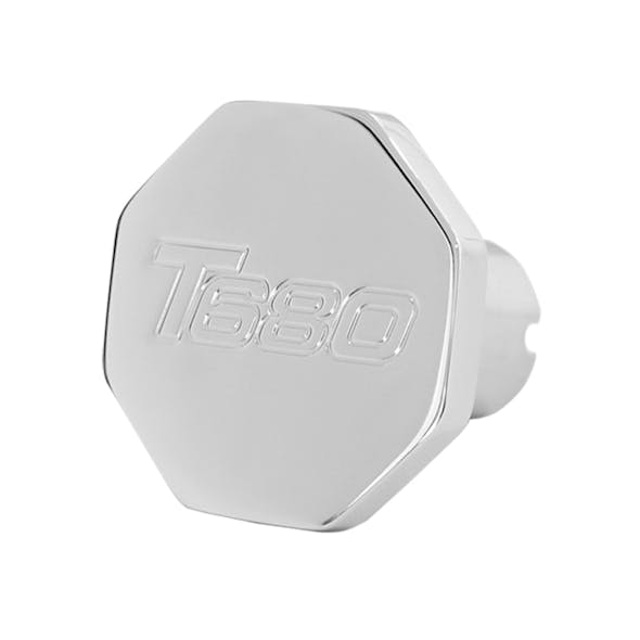 Engraved Kenworth T680 Logo Tractor Trailer Air Brake Knob - Octagon