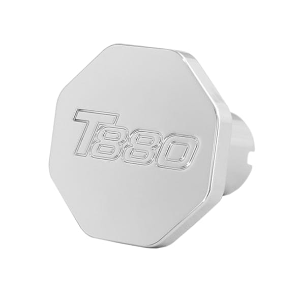 Engraved Kenworth T880 Logo Tractor Trailer Air Brake Knob - Octagon