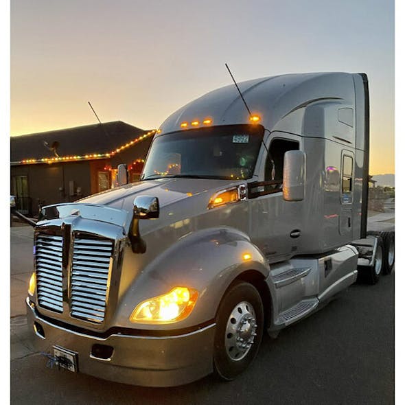 Kenworth T680 304 SS Hood Shield Bug Deflector