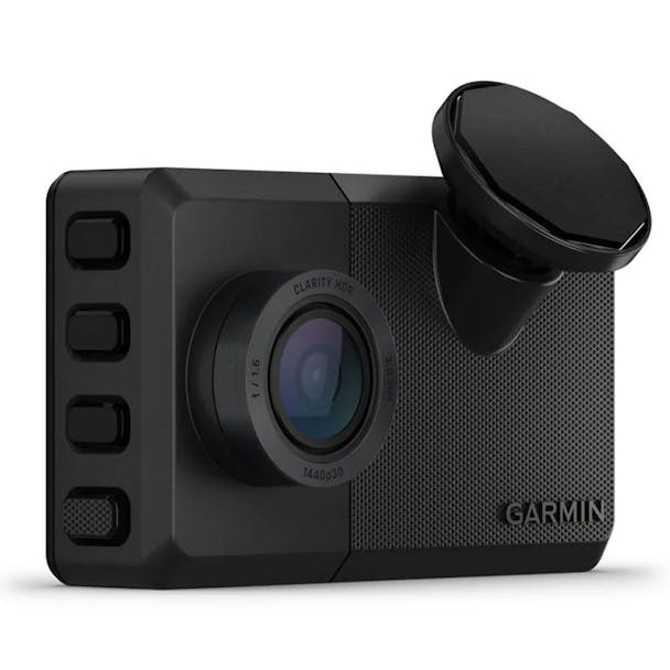 Garmin Dash Cam Live 1440p 140 Degree Field Of View With LTE & GPS - Angled View
