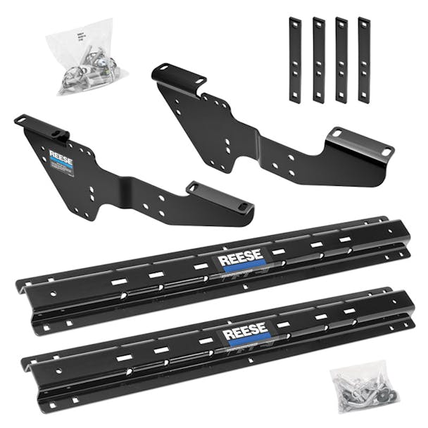 Reese Outboard Fifth Wheel Custom Quick Install Rail Kit