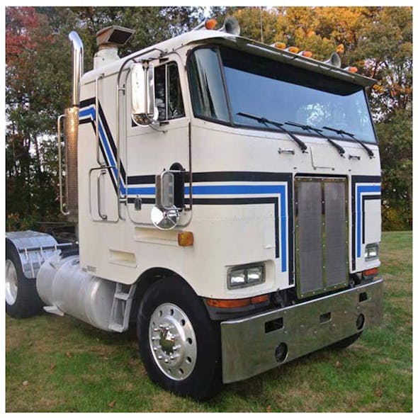 Peterbilt 362 Chrome Texas Square Bumper By Valley Chrome Side