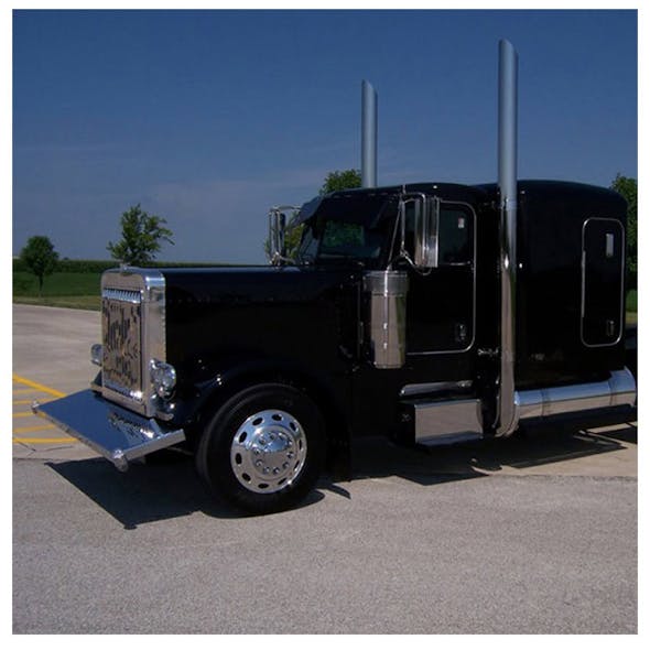 Peterbilt 379 Blind Mount Bumper Flip Kit