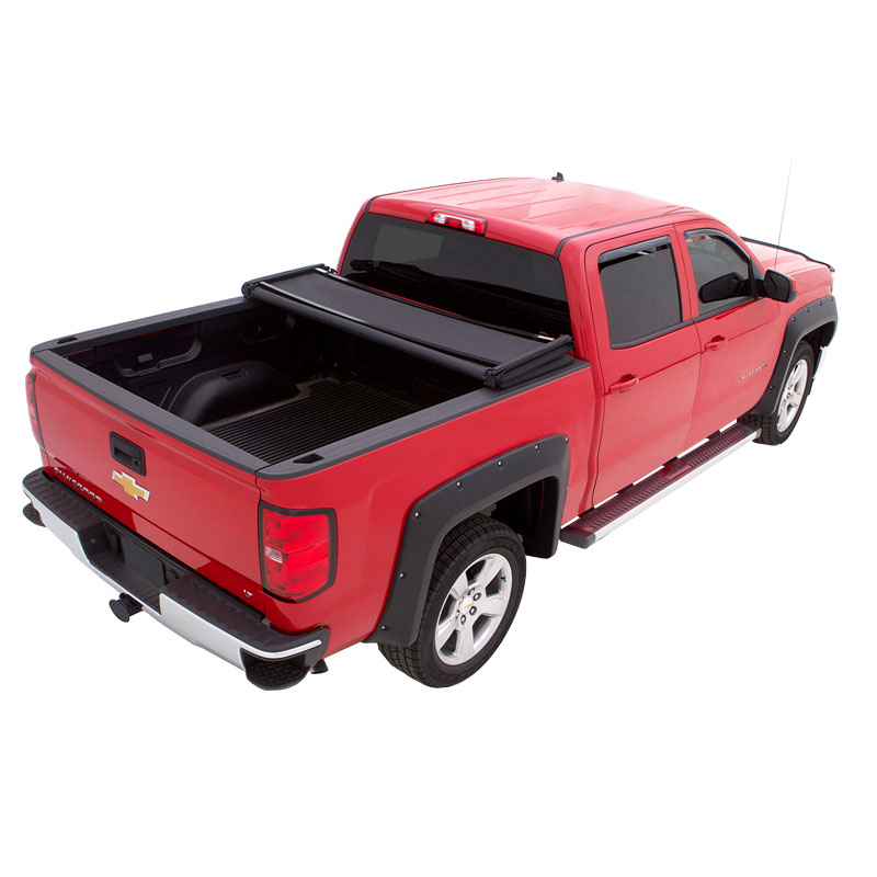 Dodge Ram 1500 2500 3500 Premium Genesis Elite Tri-Fold Tonneau Cover 2002-2016 - Raney's Truck ...