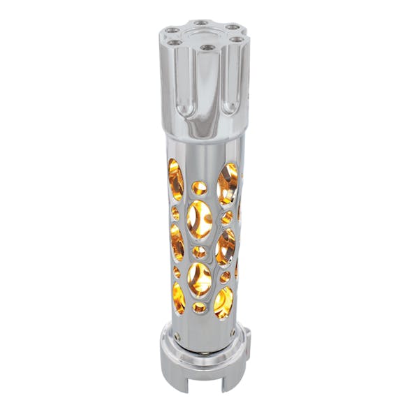 Chrome Austin Vertical 13/15/18 LED Shift Knob Amber