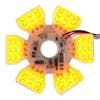 Ultra Thin Dual Function LED Air Cleaner Hex Light Amber 