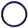 Universal 18" Leather Steering Wheel Cover Blue