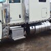 Peterbilt 389 Cowl Cab Sleeper & Extension 4" Panel Kit with Smoke M1 LEDs By Phoenix - Off