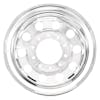 24.5" Accuride Aluminum Wheels Hub Piloted Front View