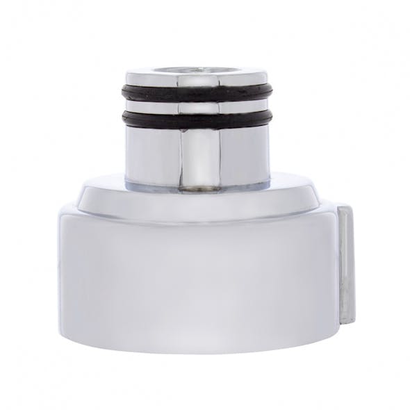 Chrome 9 Speed Vertical LED Gearshift Mounting Adapter Side View